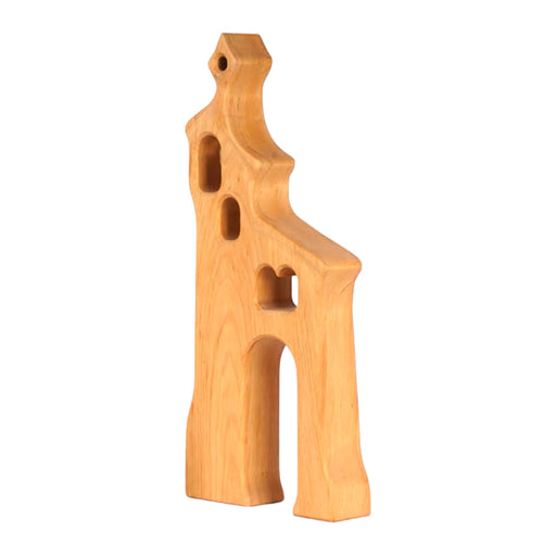 **Pre-order (Ships in 4-5 Weeks)**Handcrafted Open Ended Wooden Toy Castles - Bell Tower