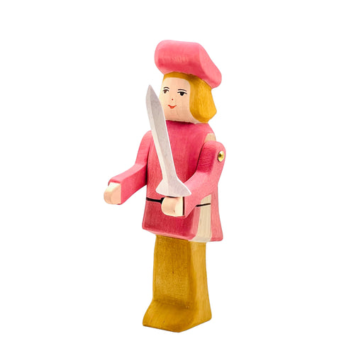 Handcrafted Open Ended Wooden Toy Figure Fairy Tale - Nobleman