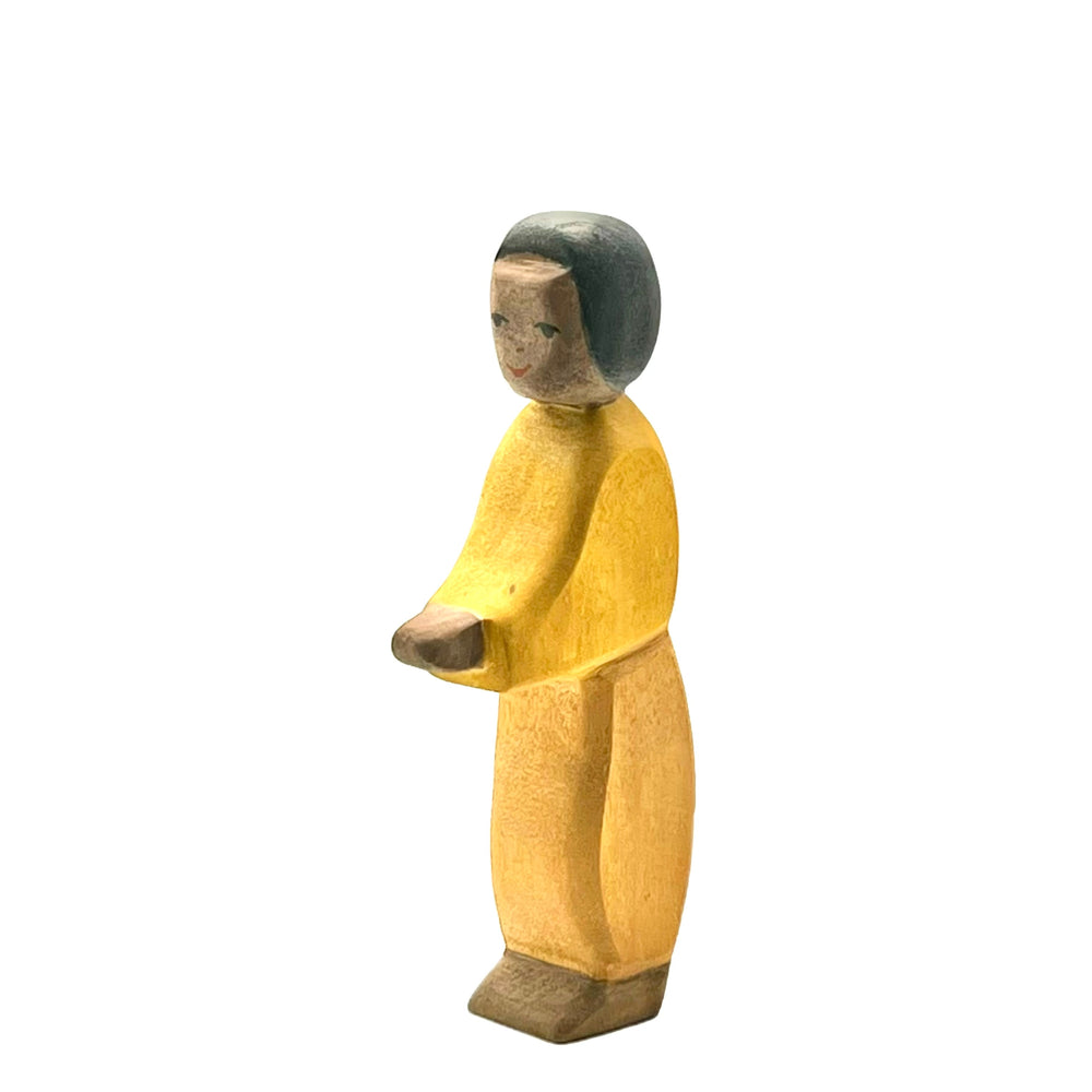 Handcrafted Open Ended Wooden Toy Figure Family - Camel Boy