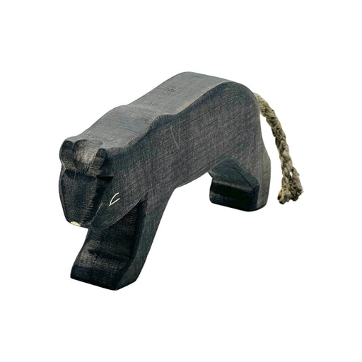 Handcrafted Open Ended Wooden Toy Animal - Panther