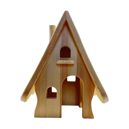 **Pre-order (Ships in 4 to 5 Weeks)**Handcrafted Open Ended Wooden Fairy Tale House