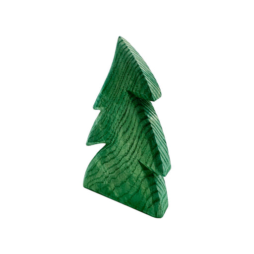 Handcrafted Open Ended Wooden Toy Tree and Landscaping - Spruce Small