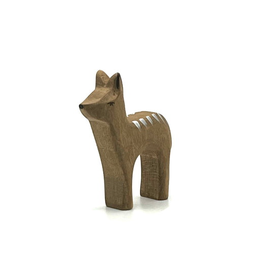 Handcrafted Open Ended Wooden Toy Animal - Deer standing small