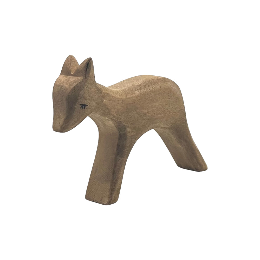 Handcrafted Open Ended Wooden Toy Animal - Deer standing