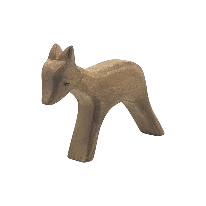 Handcrafted Open Ended Wooden Toy Animal - Deer standing