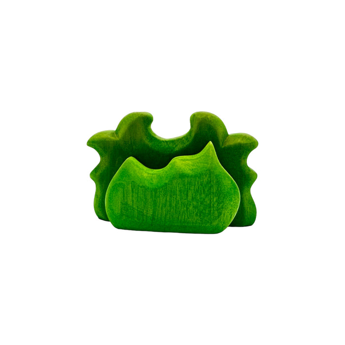 Handcrafted Open Ended Wooden Toy Tree and Landscaping - Shrub Small