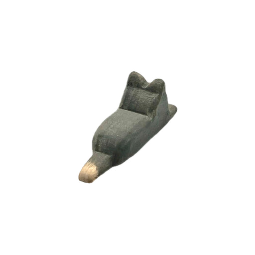 Handcrafted Open Ended Wooden Toy Farm Animal - Cat small