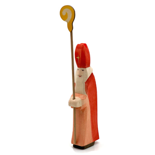 Handcrafted Open Ended Wooden Toy Figure Family - St Nicholas