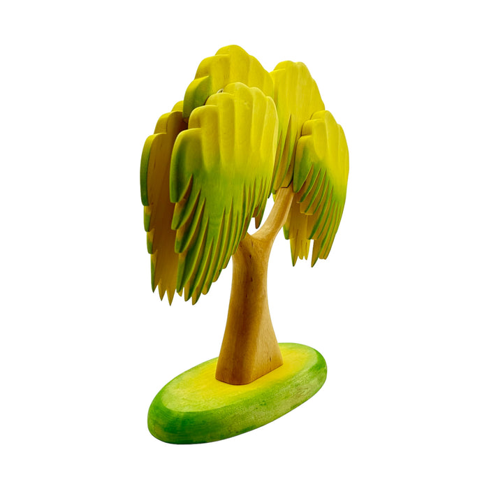 Handcrafted Open Ended Wooden Toy Tree and Landscaping - Willow Tree Large