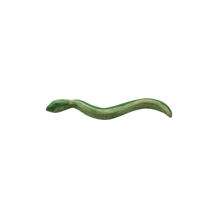 Handcrafted Open Ended Wooden Toy Animal - Snake