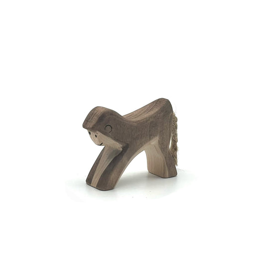 Handcrafted Open Ended Wooden Toy Animal - Monkey