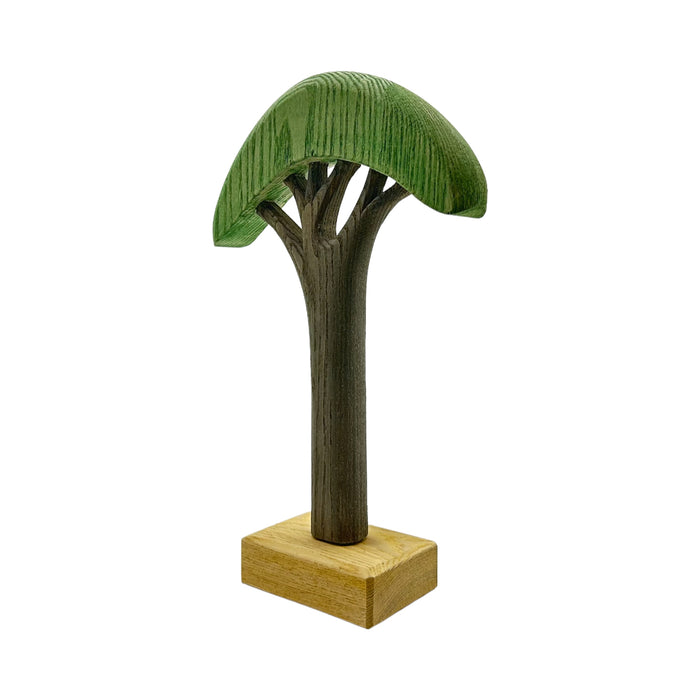 Handcrafted Open Ended Wooden Toy Tree and Landscaping - African Tree Medium