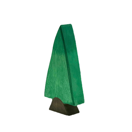 Handcrafted Open Ended Wooden Toy Tree and Landscaping - Spruce