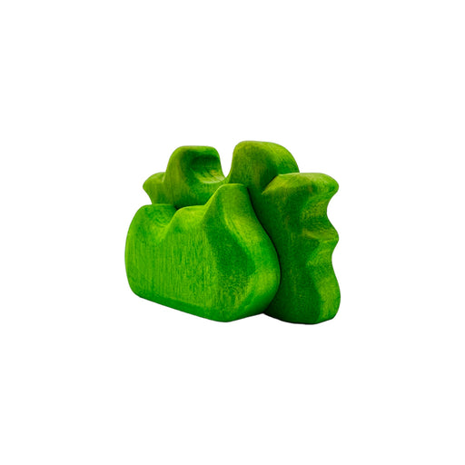 Handcrafted Open Ended Wooden Toy Tree and Landscaping - Shrub Small