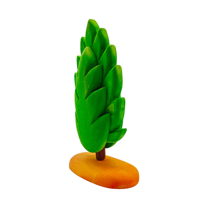 Handcrafted Open Ended Wooden Toy Tree and Landscaping - Thuja Large