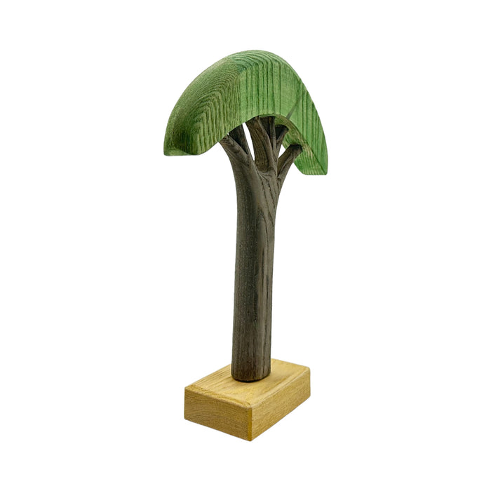 Handcrafted Open Ended Wooden Toy Tree and Landscaping - African Tree Medium