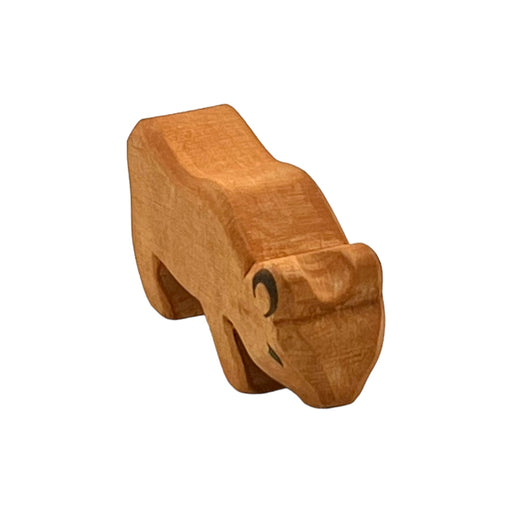 Handcrafted Open Ended Wooden Toy Animal - Lion Cub