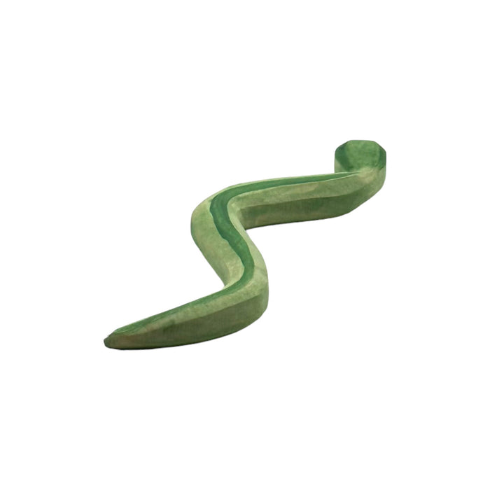 Handcrafted Open Ended Wooden Toy Animal - Snake