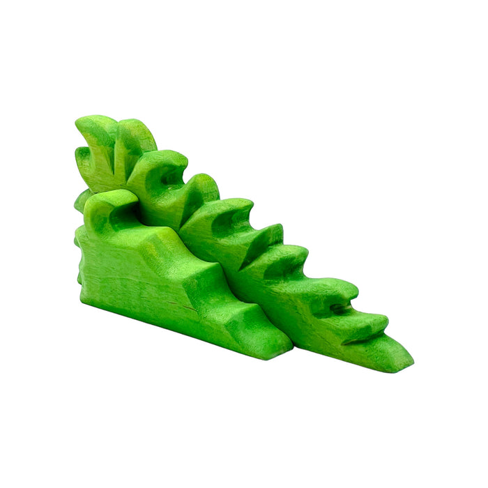 Handcrafted Open Ended Wooden Toy Tree and Landscaping - Shrub Large