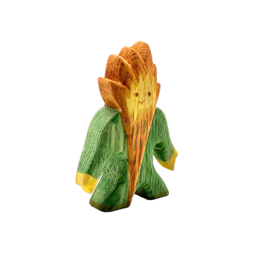 Handcrafted Open Ended Wooden Toy Figure Fairy Tale - A Set of Troll Family (3 Pieces)