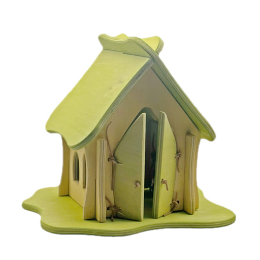 Handcrafted Open Ended Wooden Cottage House