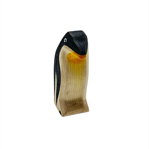 Handcrafted Open Ended Wooden Toy Animal - Penguin Beak Straight
