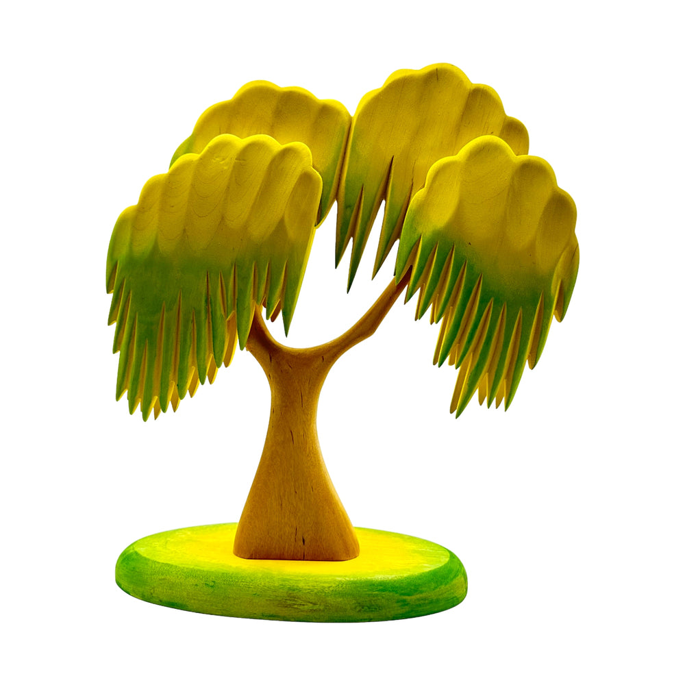 Handcrafted Open Ended Wooden Toy Tree and Landscaping - Willow Tree Large