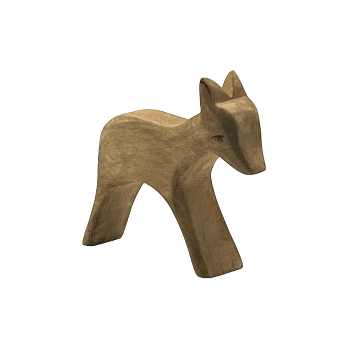 Handcrafted Open Ended Wooden Toy Animal - Deer standing