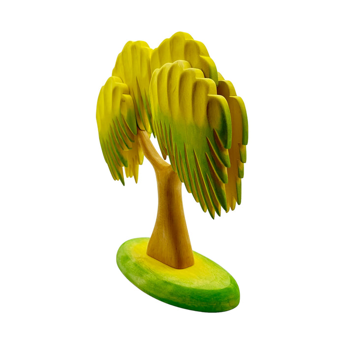 Handcrafted Open Ended Wooden Toy Tree and Landscaping - Willow Tree Large