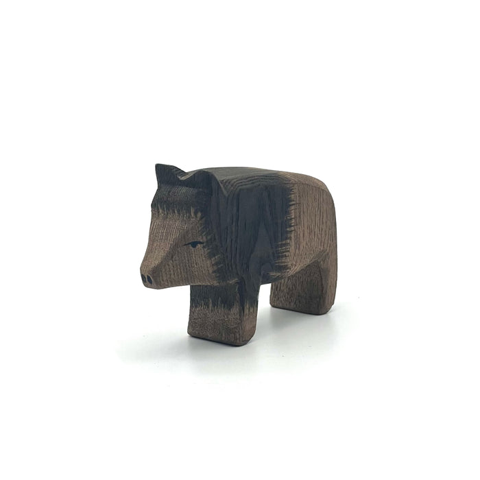 Handcrafted Open Ended Wooden Toy Animal - Wild Boar Sow