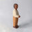 Handcrafted Open-Ended Wooden Toy Figure Family – Dark Skin Tone Father