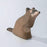 Handcrafted Open-Ended Wooden Toy Animal – Adult Raccoon