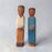 Handcrafted Open-Ended Wooden Toy Figure Family – Dark Skin Tone Father