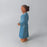 Handcrafted Open-Ended Wooden Toy Figure Family – Dark Skin Tone Mother