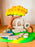 Enchanted Woodland Tree House – Handcrafted Wooden Fairy House with Pond & Stepping Stone Path