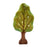 Handcrafted Open Ended Wooden Toy Tree and Landscaping - Pear Tree