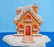 **Pre-order (Ships in 2-3 Weeks)**Handcrafted Wooden Christmas House with Base and Removable Parts