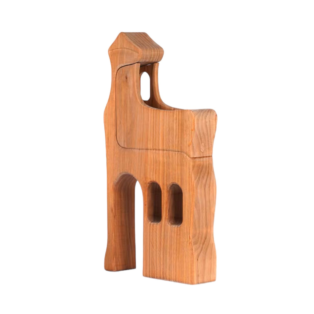 **Pre-order (Ships in 4-5 Weeks)**Handcrafted Open Ended Wooden Toy Castles - Lookout Large