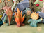 Handcrafted Open Ended Wooden Toy Figure Fairy Tale - A Set of Troll Family (3 Pieces)