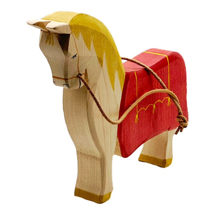Handcrafted Open Ended Wooden Toy Figure Fairy Tale - Horse for St Martin