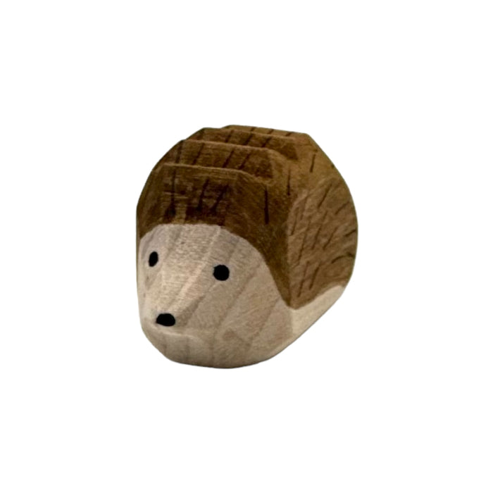 Handcrafted Open Ended Wooden Toy Animal - Hedgehog small