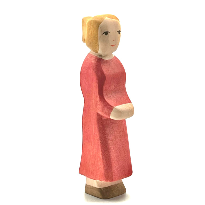 Handcrafted Open Ended Wooden Toy Figure Family - Mother