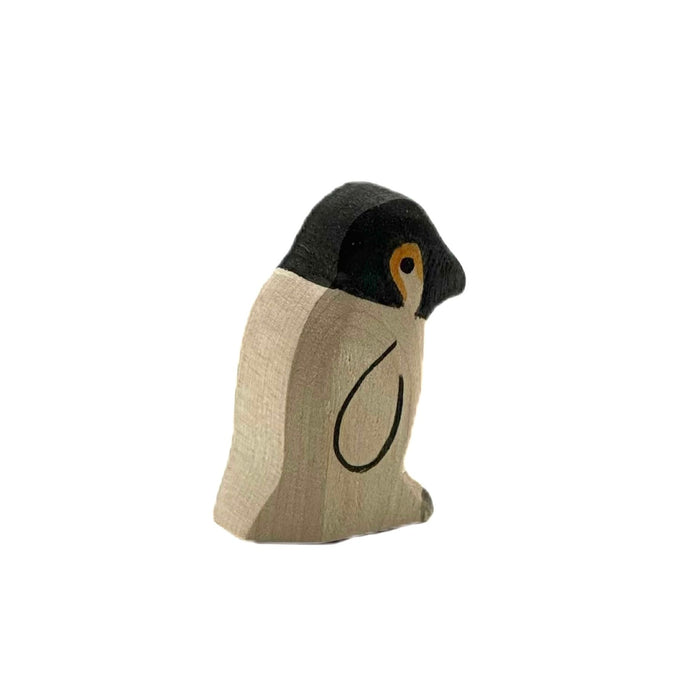 Handcrafted Open Ended Wooden Toy Animal - Penguin Small