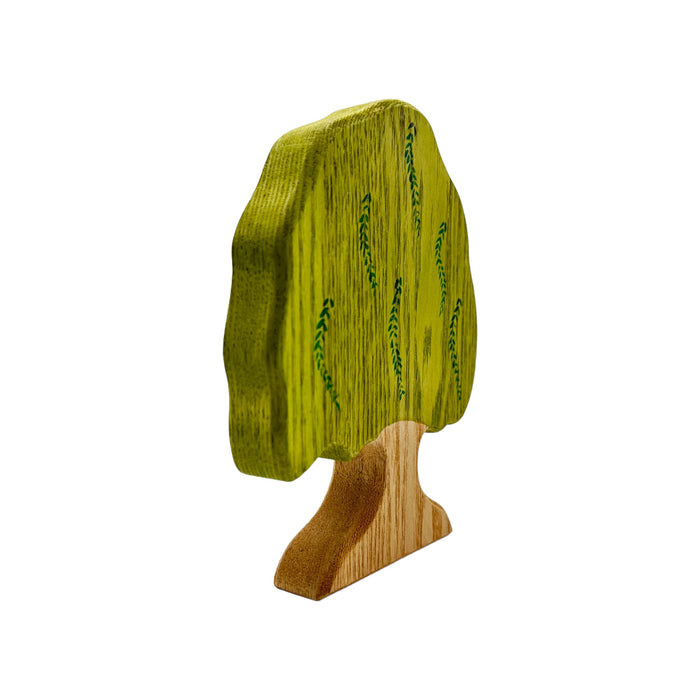 Handcrafted Open Ended Wooden Toy Tree and Landscaping - Willow