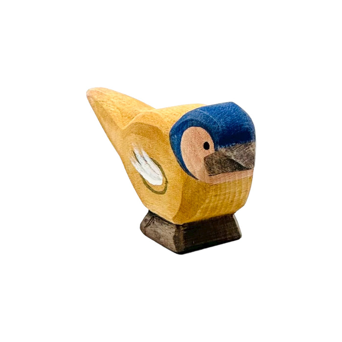 Handcrafted Open Ended Wooden Toy Bird - Chaffinch B