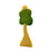 Handcrafted Open Ended Wooden Toy Tree and Landscaping - Banyan Tree