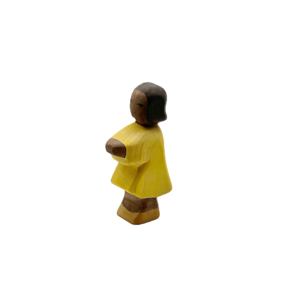 Handcrafted Open Ended Wooden Toy Figure Family - Daughter II