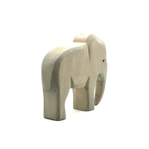 Handcrafted Open Ended Wooden Toy Animal - Large Male Elephant