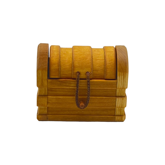 Handcrafted Open Ended Wooden Toy - Treasure Chest
