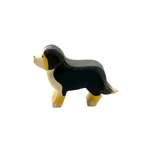 Handcrafted Open Ended Wooden Toy Farm Animal - Bernese Mountain Dog